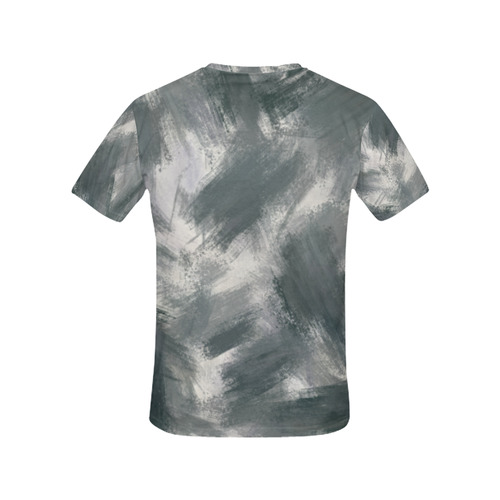 Dark misty look All Over Print T-Shirt for Women (USA Size) (Model T40)