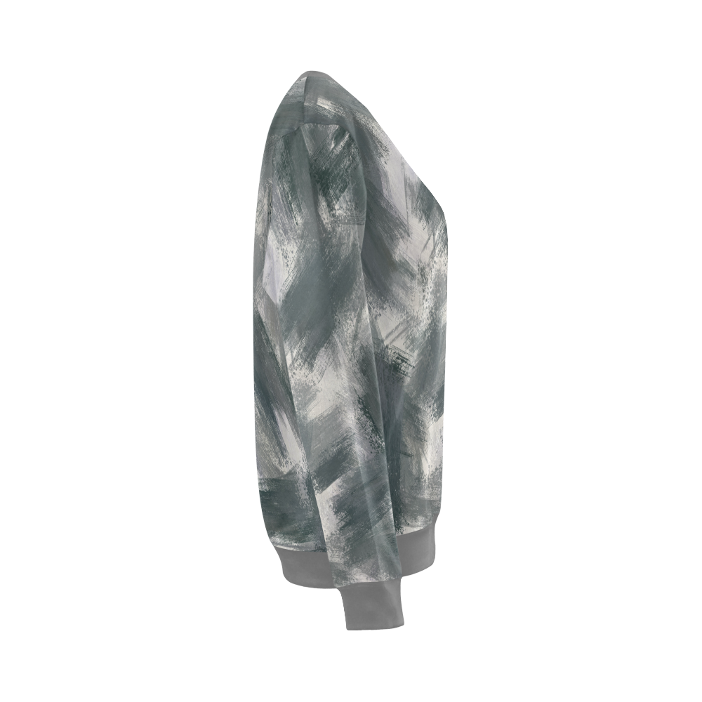 Dark misty look All Over Print Crewneck Sweatshirt for Women (Model H18)