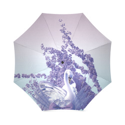 mystic swan Foldable Umbrella (Model U01)