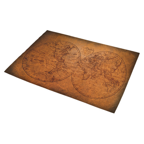 old world map doormat Azalea Doormat 30" x 18" (Sponge Material)