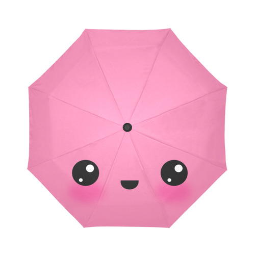 Kawaii Pinky Bubblegum Auto-Foldable Umbrella (Model U04)