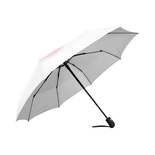 Kawaii White Bunny Marshmallow Auto-Foldable Umbrella (Model U04)