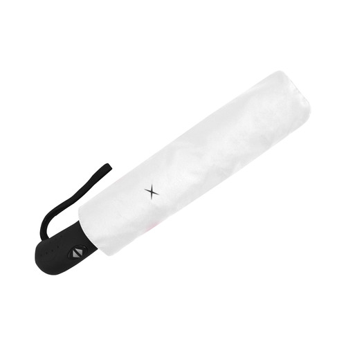 Kawaii White Bunny Marshmallow Auto-Foldable Umbrella (Model U04)