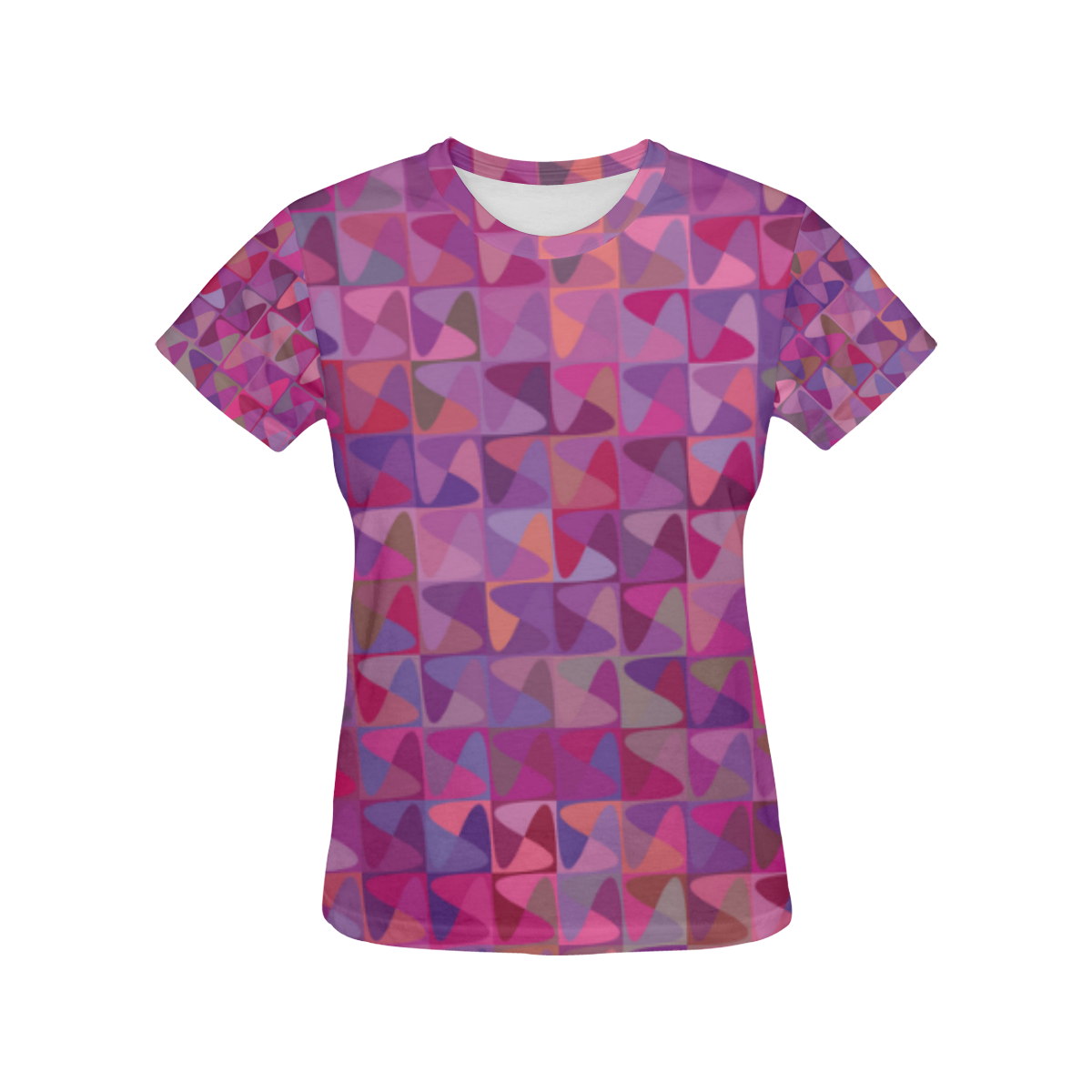 Mosaic Pattern 7 All Over Print T-Shirt for Women (USA Size) (Model T40)