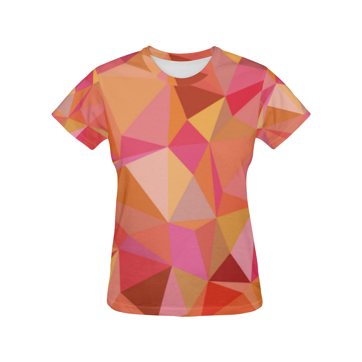 Mosaic Pattern 3 All Over Print T-Shirt for Women (USA Size) (Model T40)