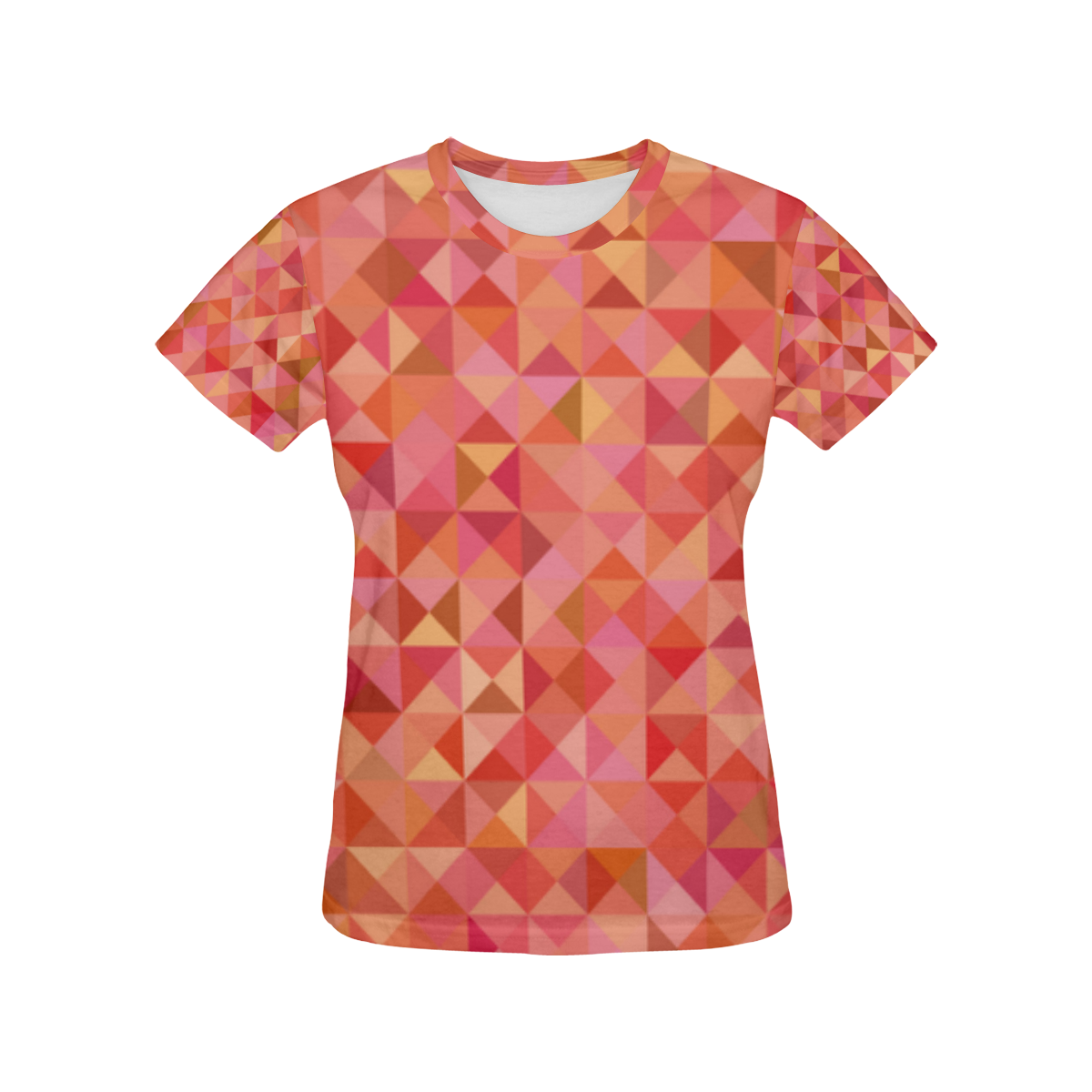 Mosaic Pattern 6 All Over Print T-Shirt for Women (USA Size) (Model T40)