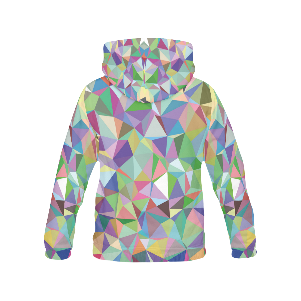 Mosaic Pattern 5 All Over Print Hoodie for Women (USA Size) (Model H13)