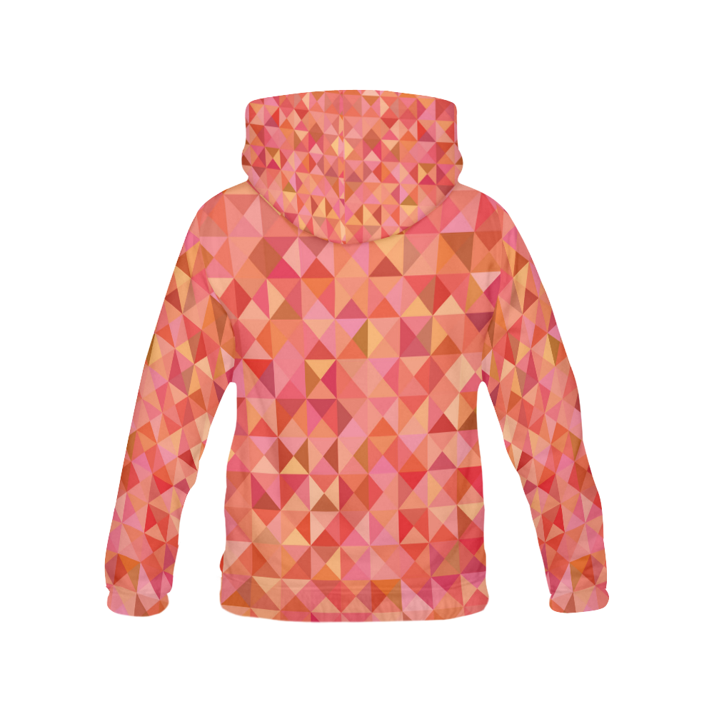Mosaic Pattern 6 All Over Print Hoodie for Women (USA Size) (Model H13)
