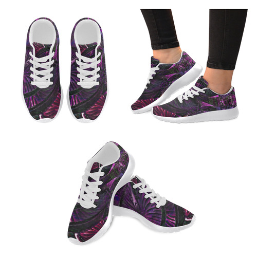 Shroom Art Women's Running Shoes/Large Size (Model 020)