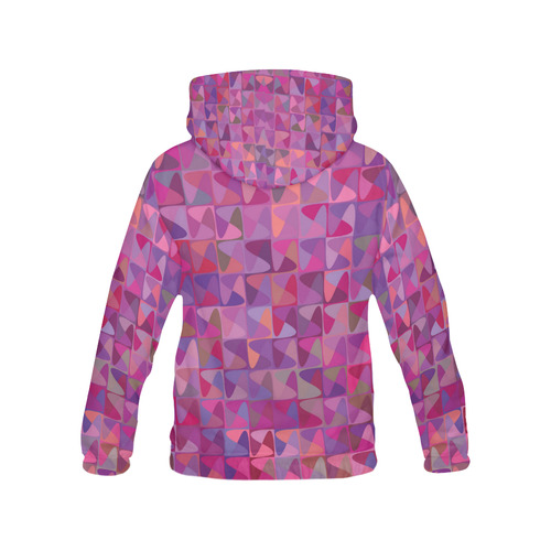 Mosaic Pattern 7 All Over Print Hoodie for Women (USA Size) (Model H13)