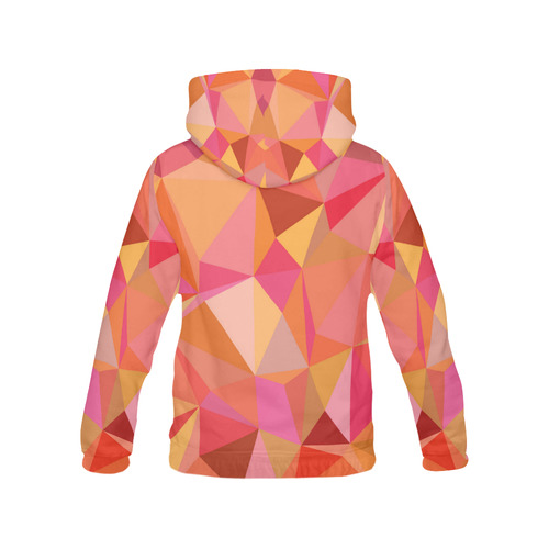 Mosaic Pattern 3 All Over Print Hoodie for Women (USA Size) (Model H13)