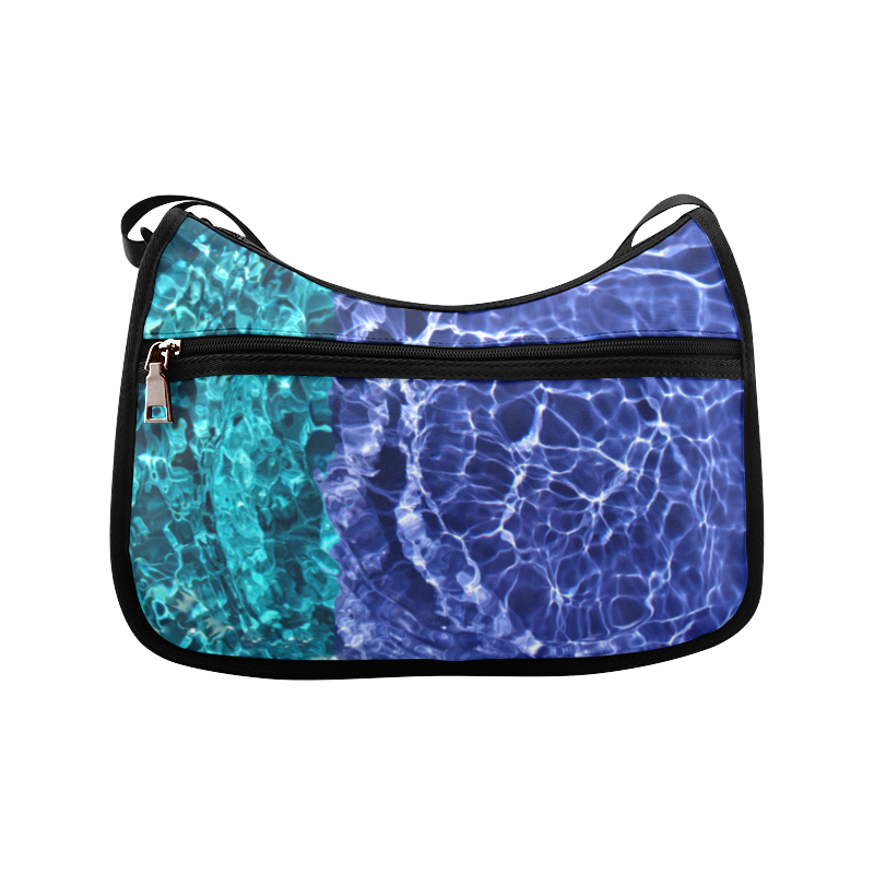 Electric Blue Globes Crossbody Bags (Model 1616)