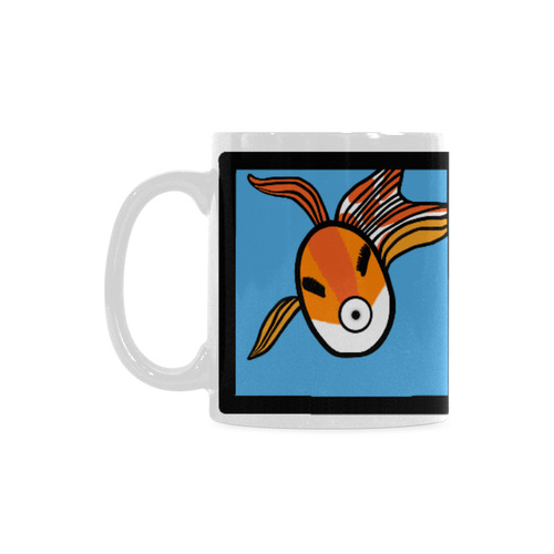 Goldfish Selfie White Mug(11OZ)