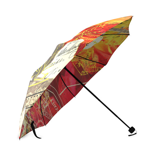 THE SITAR PLAYER Foldable Umbrella (Model U01)