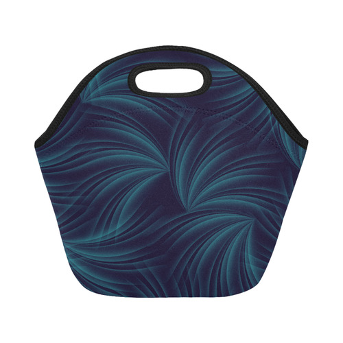 feathers in the wind Neoprene Lunch Bag/Small (Model 1669)