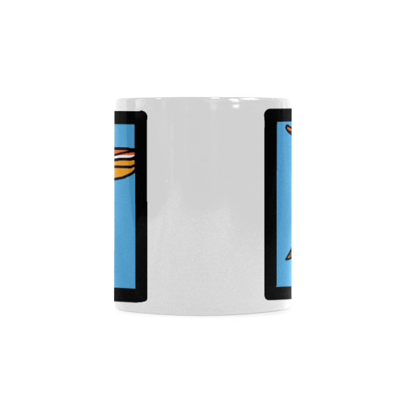 Goldfish Selfie White Mug(11OZ)