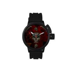 Skull with celtic knot Men's Sports Watch(Model 309)