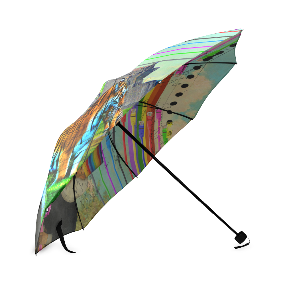 THE BIG PARROT Foldable Umbrella (Model U01)