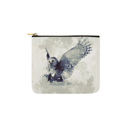 Wonderful owl, watercolor Carry-All Pouch 6''x5''