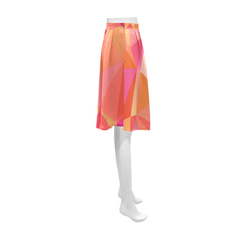 Mosaic Pattern 3 Athena Women's Short Skirt (Model D15)