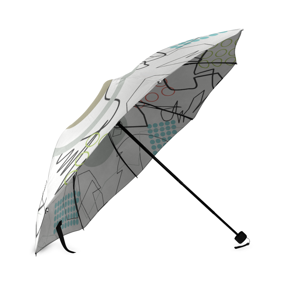 Abstract 8 pattern Foldable Umbrella (Model U01)