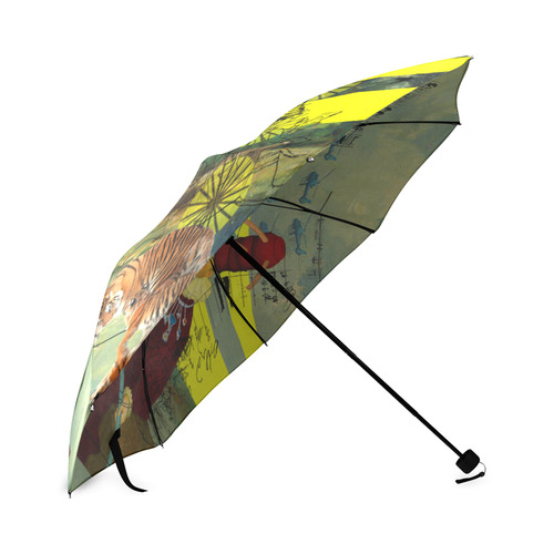 THE HELICOPTER REPAIRMAN Foldable Umbrella (Model U01)