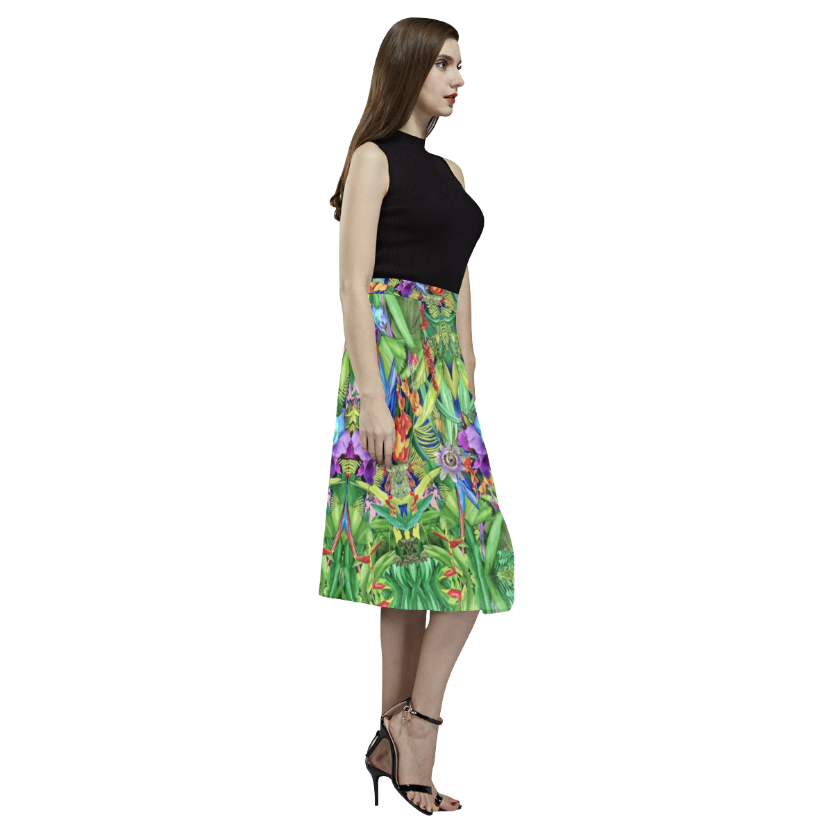 curacao Aoede Crepe Skirt (Model D16)