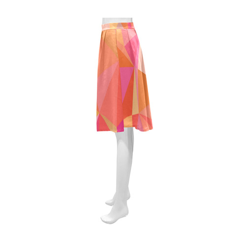 Mosaic Pattern 3 Athena Women's Short Skirt (Model D15)