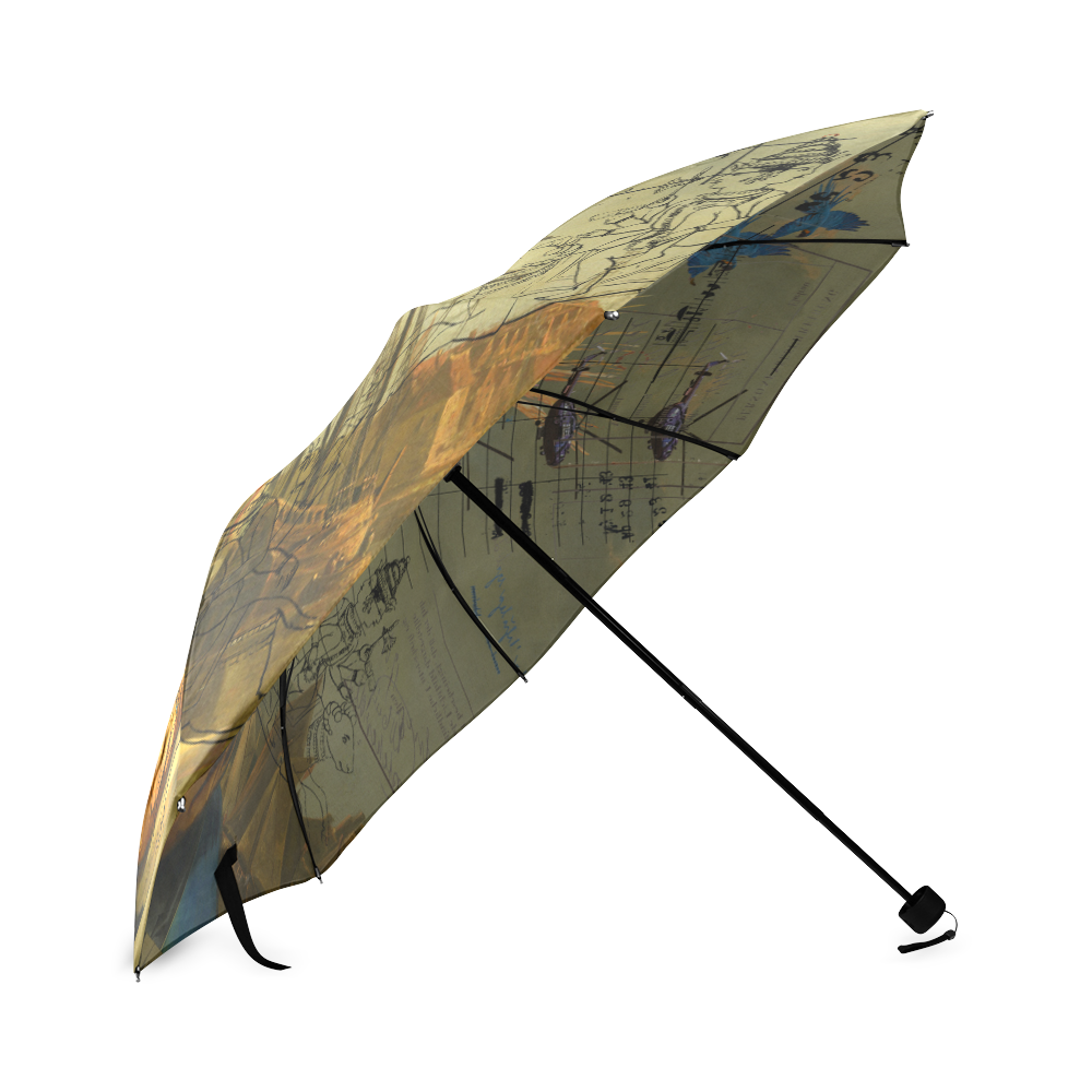 AT THE HARBOUR Foldable Umbrella (Model U01)