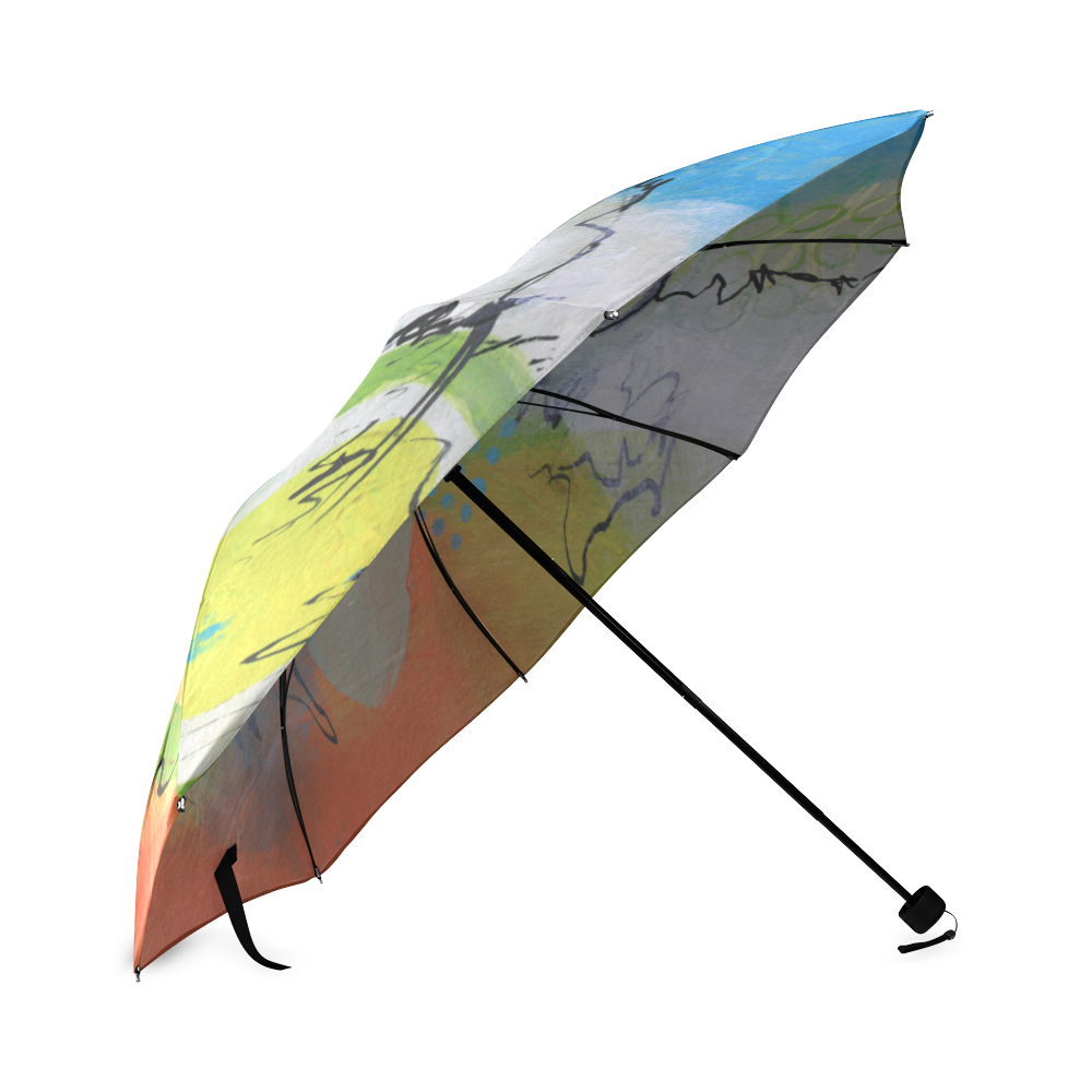 Flying in the Clouds Foldable Umbrella (Model U01)