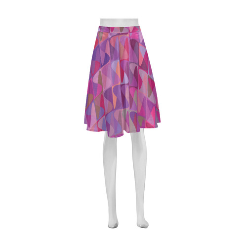 Mosaic Pattern 7 Athena Women's Short Skirt (Model D15)