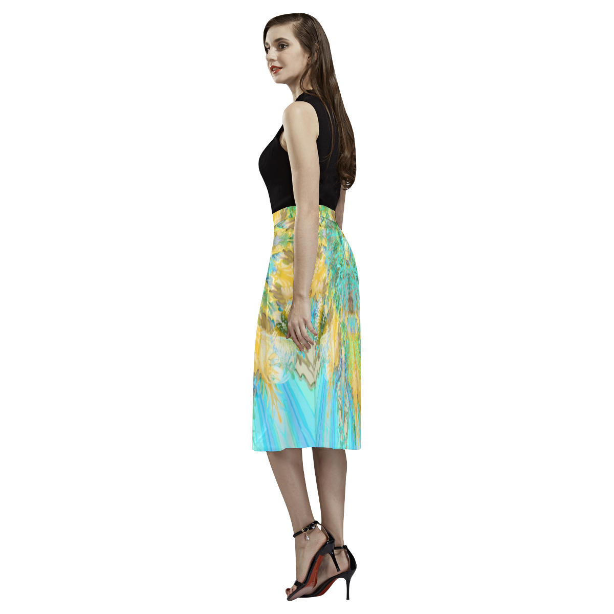 life colors 5 Aoede Crepe Skirt (Model D16)