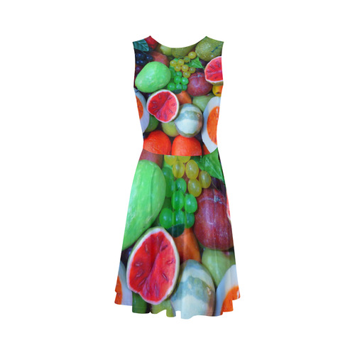Fruit dress Sleeveless Ice Skater Dress (D19)