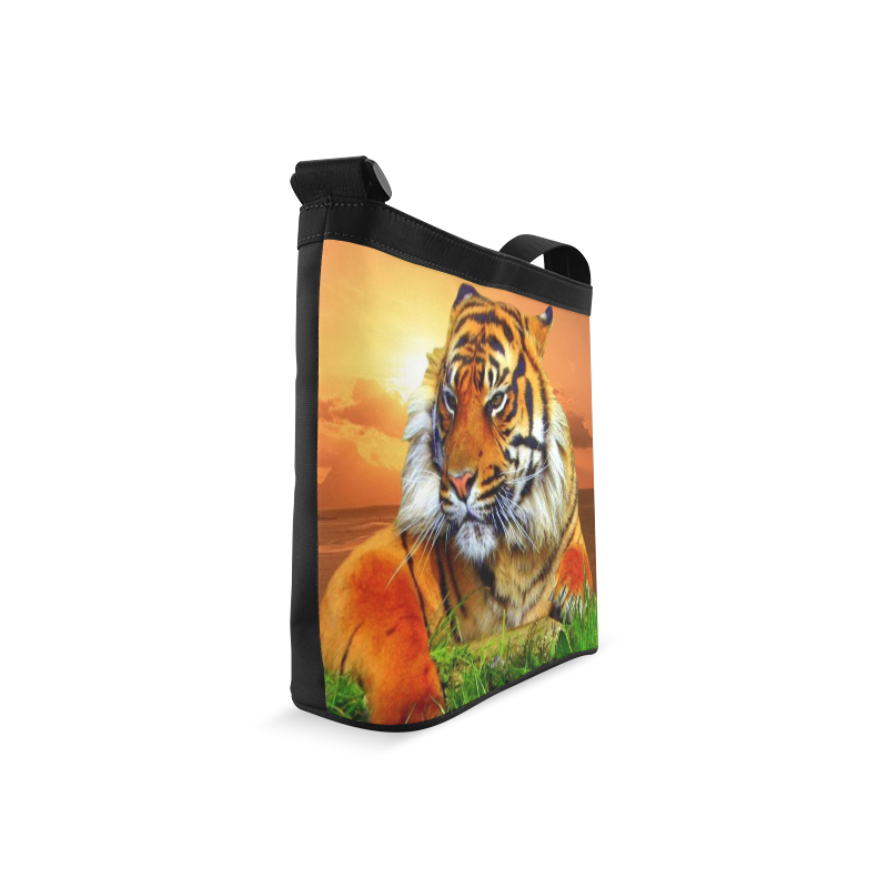 Sumatran Tiger Crossbody Bags (Model 1613)