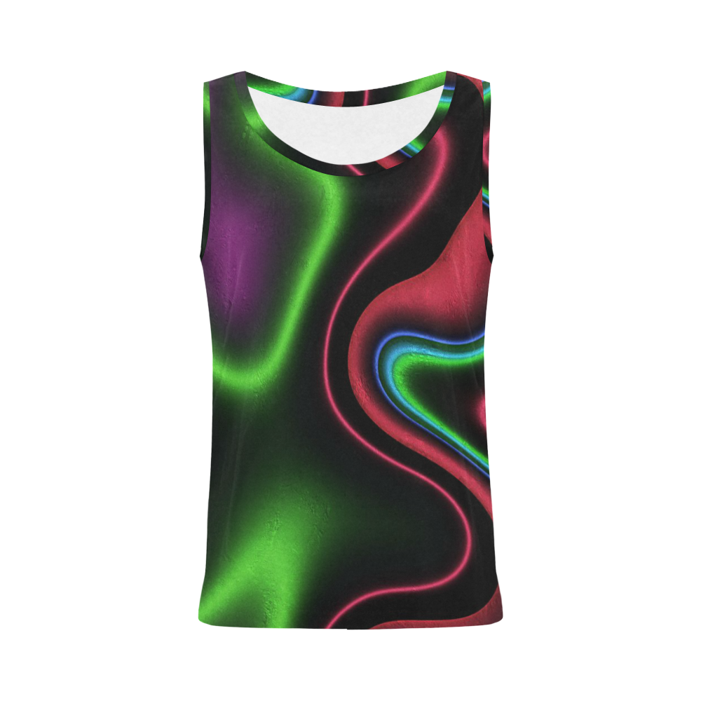 Vibrant Fantasy 2 by FeelGood All Over Print Tank Top for Women (Model T43)