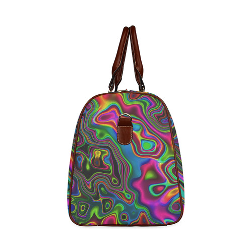 Vibrant Fantasy 7 by FeelGood Waterproof Travel Bag/Large (Model 1639)