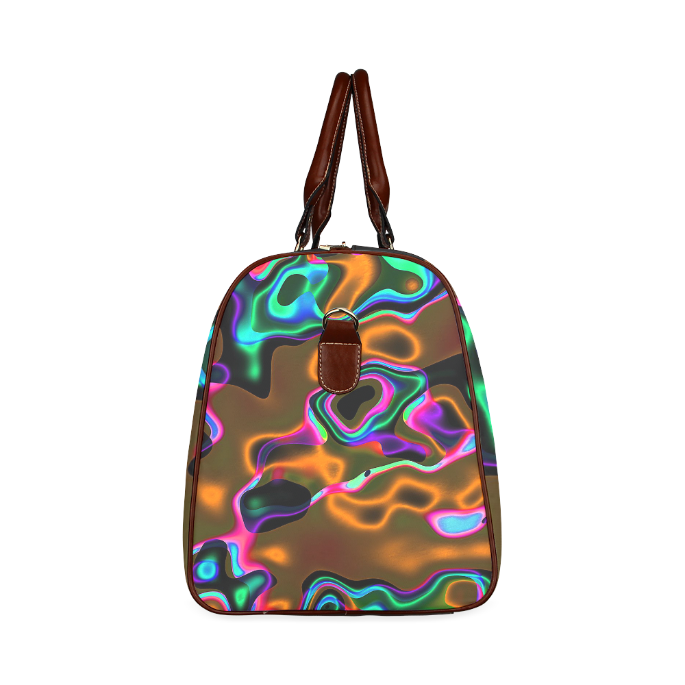 Vibrant Fantasy 8 by FeelGood Waterproof Travel Bag/Large (Model 1639)