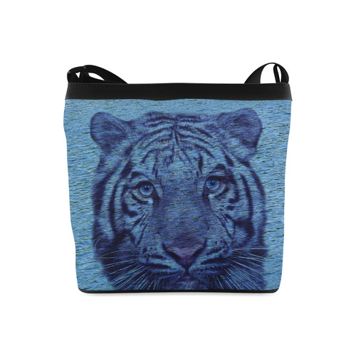 Tiger and Water Crossbody Bags (Model 1613)