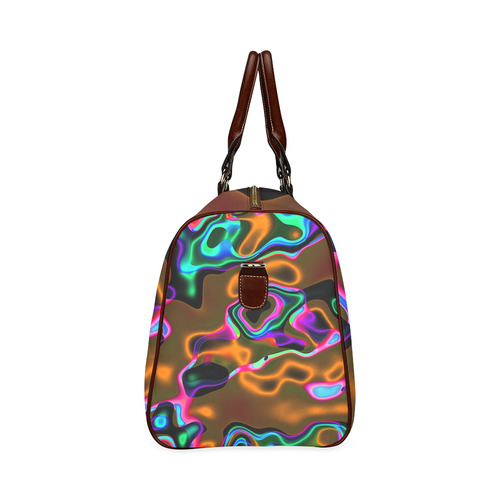Vibrant Fantasy 8 by FeelGood Waterproof Travel Bag/Large (Model 1639)