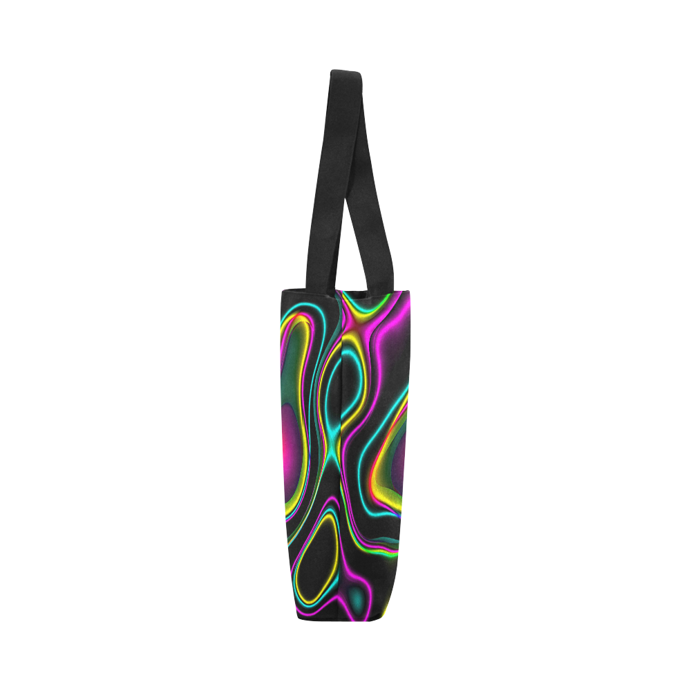 Vibrant Fantasy 5 by FeelGood Canvas Tote Bag (Model 1657)