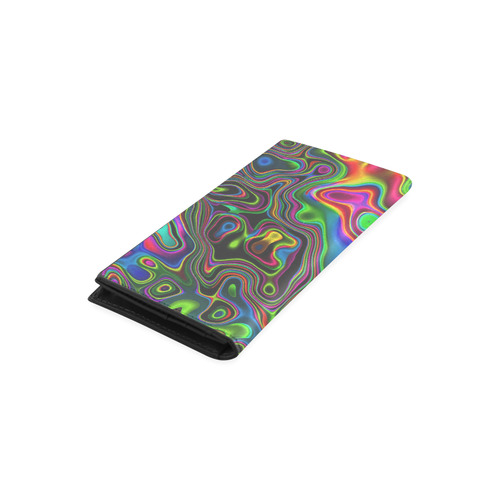 Vibrant Fantasy 7 by FeelGood Women's Leather Wallet (Model 1611)