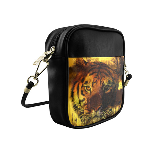 Tiger Face Sling Bag (Model 1627)