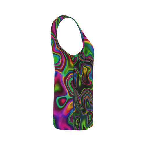 Vibrant Fantasy 7 by FeelGood All Over Print Tank Top for Women (Model T43)
