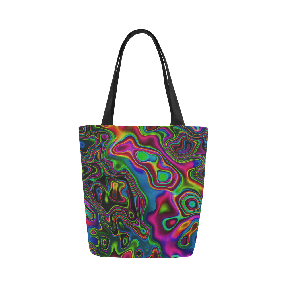 Vibrant Fantasy 7 by FeelGood Canvas Tote Bag (Model 1657)