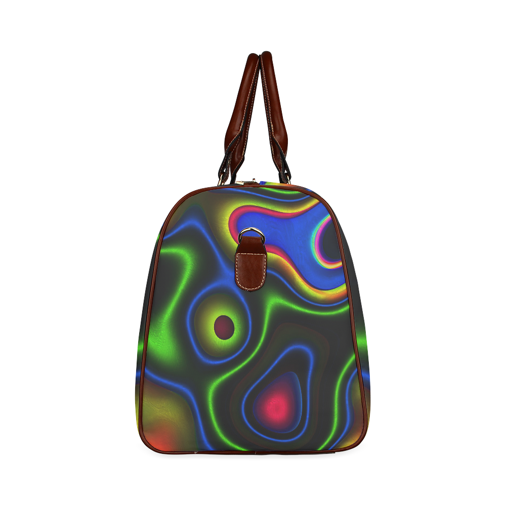 Vibrant Fantasy 6 by FeelGood Waterproof Travel Bag/Large (Model 1639)