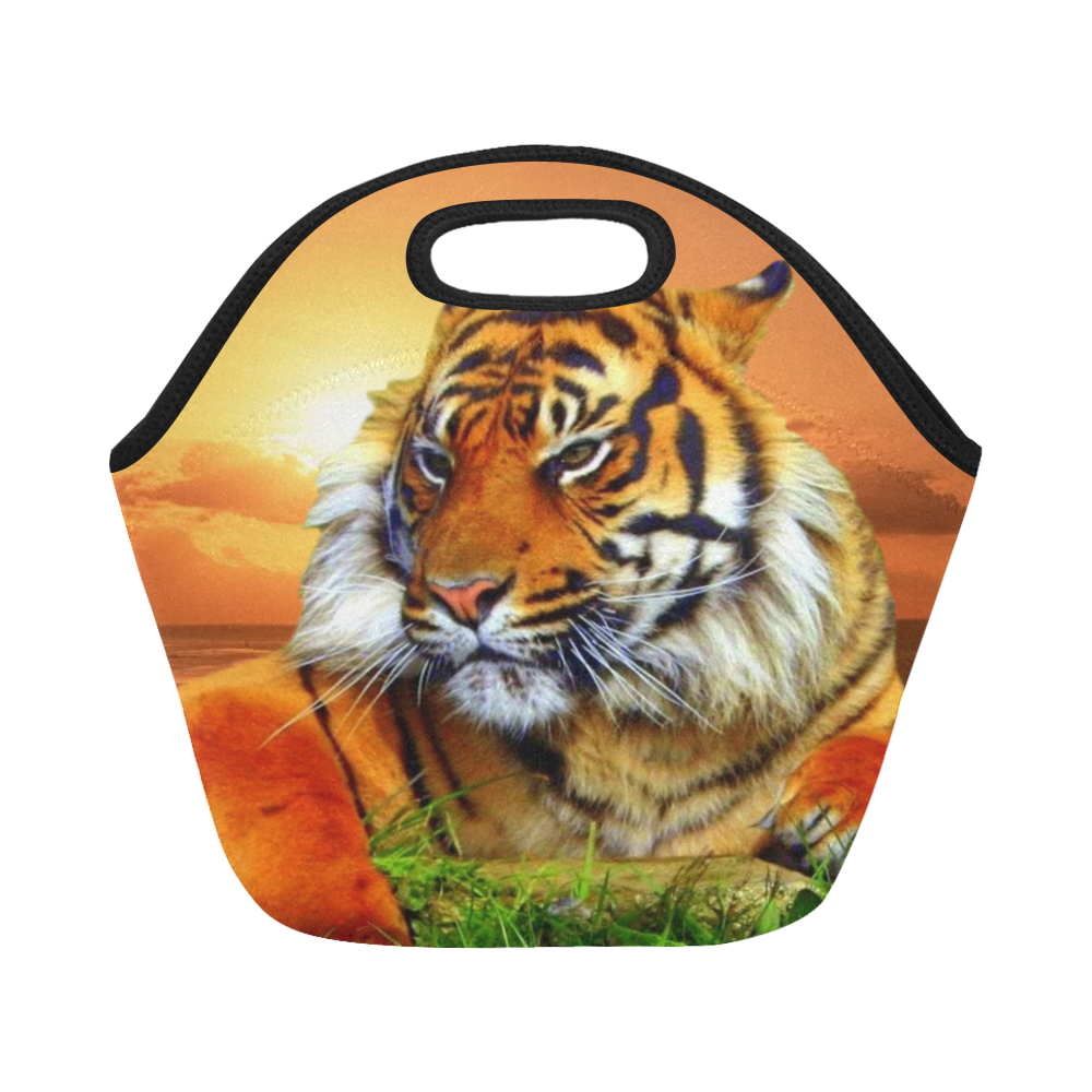 Sumatran Tiger Neoprene Lunch Bag/Small (Model 1669)