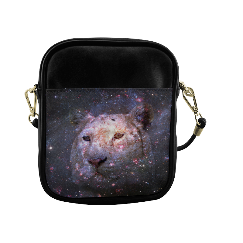 Tiger and Galaxy Sling Bag (Model 1627)