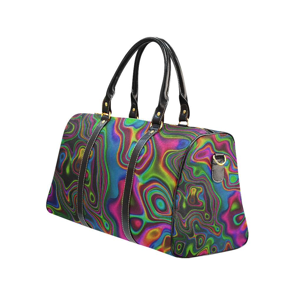 Vibrant Fantasy 7 by FeelGood New Waterproof Travel Bag/Small (Model 1639)