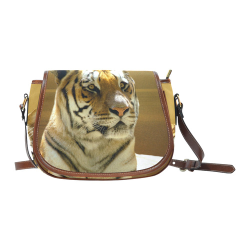 Golden Tiger Saddle Bag/Large (Model 1649)