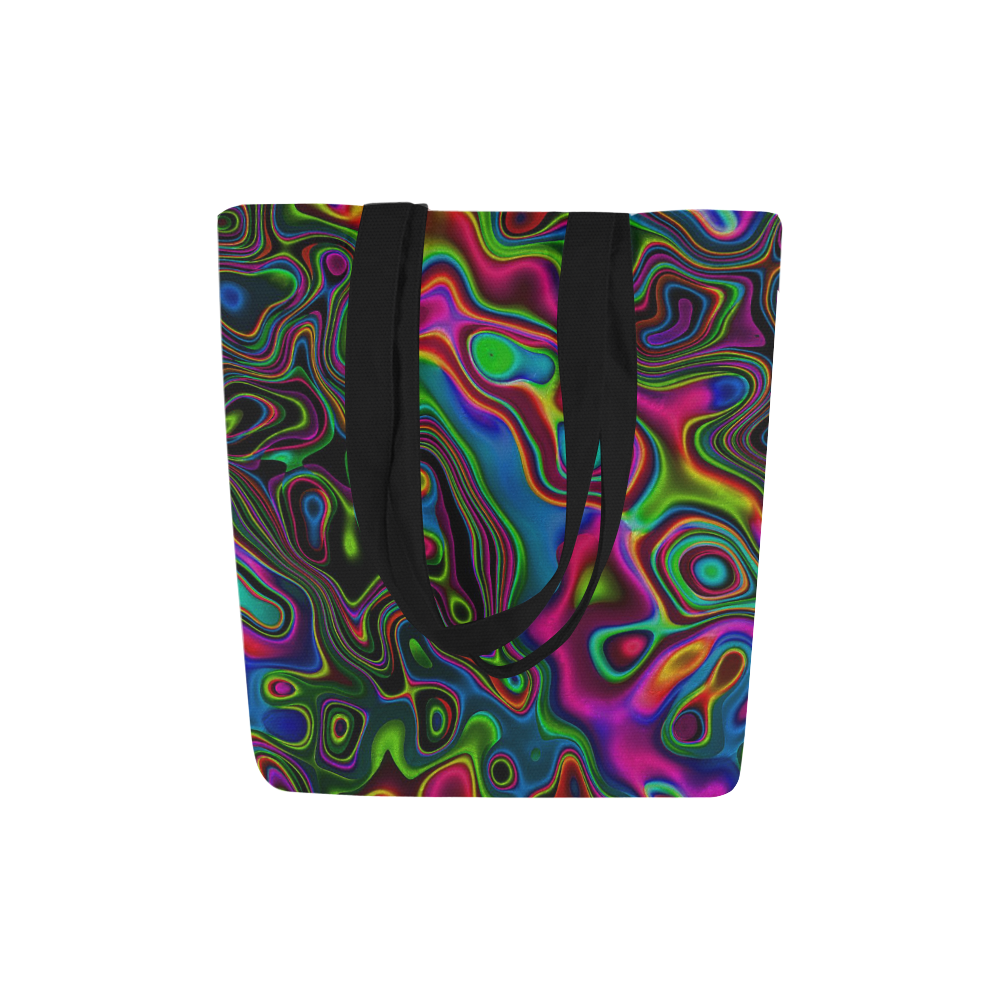 Vibrant Fantasy 7 by FeelGood Canvas Tote Bag (Model 1657)